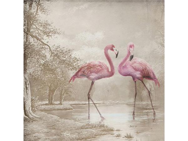 Flamingo Özel Tasarım Duvar Kağıdı