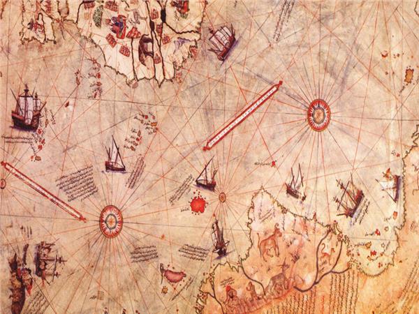 Piri Reis Haritası Duvar Kağıdı 