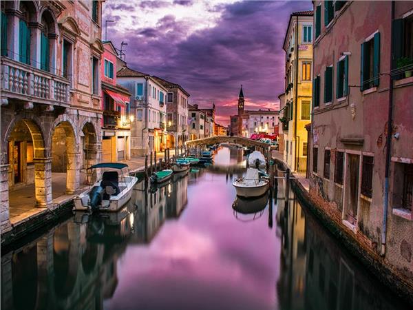 Venedik İtalya Şehir Manzara Duvar Kağıdı 087