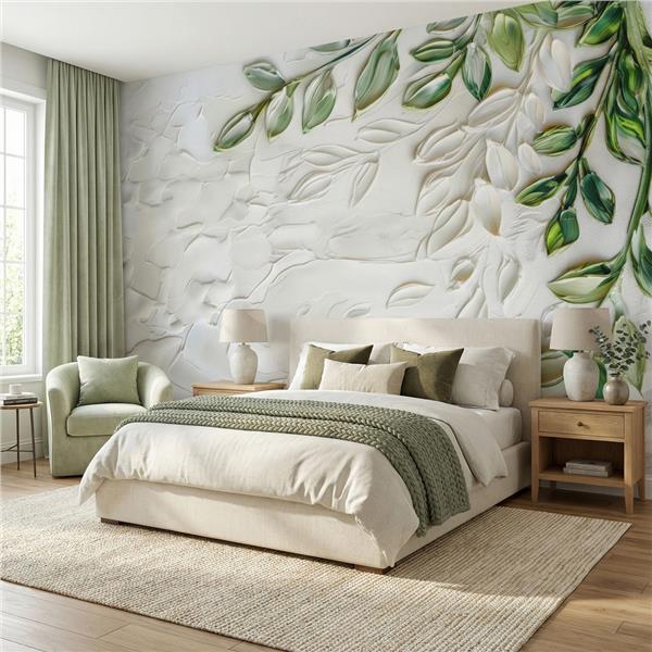 Zarif Yaprak Duvar Kağıdı