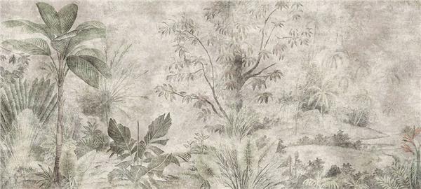 Botanik Duvar Kağıdı | Yaprak Desenli Duvar Kağıdı | Doğal Görünümlü Duvar Kağıdı